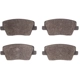 Purchase Top-Quality DYNAMIC FRICTION COMPANY - 1551-2212-00 - Rear Disc Brake Pads pa1