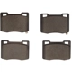 Purchase Top-Quality DYNAMIC FRICTION COMPANY - 1551-2363-00 - Rear Disc Brake Pads pa1