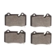 Purchase Top-Quality DYNAMIC FRICTION COMPANY - 1551-2445-00 - Rear Disc Brake Pads pa1