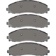 Purchase Top-Quality DYNAMIC FRICTION COMPANY - 1551-2491-00 - Rear Disc Brake Pads pa2