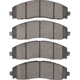 Purchase Top-Quality DYNAMIC FRICTION COMPANY - 1551-2491-00 - Rear Disc Brake Pads pa5