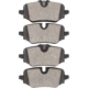Purchase Top-Quality DYNAMIC FRICTION COMPANY - 1551-2513-00 - Rear Semi Metallic Pads pa3