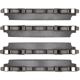 Purchase Top-Quality DYNAMIC FRICTION COMPANY - 1551-2528-00 - Rear Semi Metallic Pads pa2