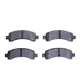 Purchase Top-Quality Rear Semi Metallic Pads by DYNAMIC FRICTION COMPANY - 1552-0974-00 pa8
