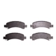Purchase Top-Quality Rear Semi Metallic Pads by DYNAMIC FRICTION COMPANY - 1552-0974-00 pa9