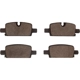 Purchase Top-Quality Rear Semi Metallic Pads by DYNAMIC FRICTION COMPANY - 1552-2174-00 pa1