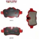Purchase Top-Quality Plaquettes arrière semi-métallique par EUROROTOR - F1D1309H pa3