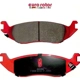 Purchase Top-Quality Rear Semi Metallic Pads by EUROROTOR - F1D898H pa3
