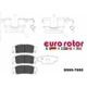 Purchase Top-Quality Plaquettes arrière semi-métallique par EUROROTOR - F1D995H pa1