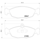 Purchase Top-Quality HELLA PAGID - 355007531 - Rear Semi Metallic Pads pa2