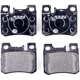 Purchase Top-Quality HELLA PAGID - 355007671 - Rear Semi Metallic Pads pa1