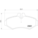 Purchase Top-Quality HELLA PAGID - 355008651 - Rear Semi Metallic Pads pa3