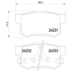 Purchase Top-Quality Rear Semi Metallic Pads by HELLA PAGID - 355012061 pa5