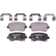 Purchase Top-Quality HELLA PAGID - 355012991 - Rear Semi Metallic Pads pa1