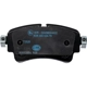 Purchase Top-Quality HELLA PAGID - 355024791 - Rear Disc Brake Pads pa2