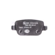Purchase Top-Quality HELLA PAGID - 355025371 - Rear Disc Brake Pads pa2