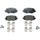 Purchase Top-Quality HELLA PAGID - 355025481 - Rear Semi Metallic Pads pa1