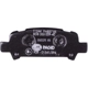 Purchase Top-Quality Rear Semi Metallic Pads by HELLA PAGID - 355035581 pa2