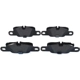 Purchase Top-Quality Rear Semi Metallic Pads by HELLA PAGID - 355042881 pa1