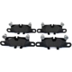 Purchase Top-Quality Rear Semi Metallic Pads by HELLA PAGID - 355042911 pa2