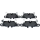 Purchase Top-Quality Rear Semi Metallic Pads by HELLA PAGID - 355042921 pa1