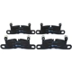 Purchase Top-Quality Rear Semi Metallic Pads by HELLA PAGID - 355042921 pa3
