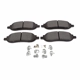 Purchase Top-Quality Rear Semi Metallic Pads by MOTORCRAFT - BR1068 pa2