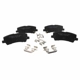Purchase Top-Quality Rear Semi Metallic Pads by MOTORCRAFT - BR1793 pa2