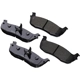 Purchase Top-Quality Rear Semi Metallic Pads by MOTORCRAFT - BR3 pa6