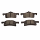 Purchase Top-Quality Rear Semi Metallic Pads by MOTORCRAFT - BR935C pa1