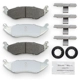 Purchase Top-Quality NRS BRAKE - NS967 - Premium Galvanized Disc Brake Pad Set pa1