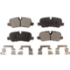 Purchase Top-Quality Rear Semi Metallic Pads by POSITIVE PLUS - PPF-D1099 pa1