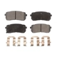 Purchase Top-Quality Rear Semi Metallic Pads by POSITIVE PLUS - PPF-D1302 pa1