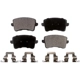 Purchase Top-Quality Rear Semi Metallic Pads by POSITIVE PLUS - PPF-D1386 pa1