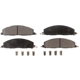 Purchase Top-Quality Rear Semi Metallic Pads by POSITIVE PLUS - PPF-D1400 pa3