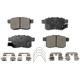 Purchase Top-Quality Rear Semi Metallic Pads by POSITIVE PLUS - PPF-D1451 pa1