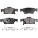 Purchase Top-Quality Rear Semi Metallic Pads by POSITIVE PLUS - PPF-D1498 pa1
