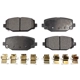 Purchase Top-Quality Rear Semi Metallic Pads by POSITIVE PLUS - PPF-D1596 pa2