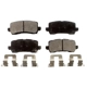Purchase Top-Quality Rear Semi Metallic Pads by POSITIVE PLUS - PPF-D1698 pa3