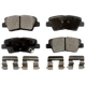 Purchase Top-Quality Rear Semi Metallic Pads by POSITIVE PLUS - PPF-D1813 pa1