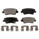 Purchase Top-Quality Rear Semi Metallic Pads by POSITIVE PLUS - PPF-D1848 pa1
