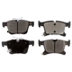 Purchase Top-Quality Rear Semi Metallic Pads by POSITIVE PLUS - PPF-D1901 pa1