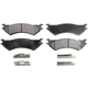 Purchase Top-Quality Plaquettes arrière semi-métallique par POSITIVE PLUS - PPF-D802 pa1