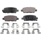 Purchase Top-Quality Rear Semi Metallic Pads by POSITIVE PLUS - PPF-D905 pa1