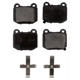 Purchase Top-Quality Rear Semi Metallic Pads by POSITIVE PLUS - PPF-D961 pa1