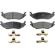 Purchase Top-Quality Rear Semi Metallic Pads by POSITIVE PLUS - PPF-D967 pa1