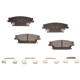 Purchase Top-Quality Rear Semi Metallic Pads by PROFUSION - PMD1020S pa1