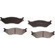 Purchase Top-Quality PROFUSION - PMD1066 - Rear Semi Metallic Pads pa1