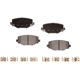 Purchase Top-Quality Rear Semi Metallic Pads by PROFUSION - PMD1596S pa1