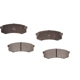 Purchase Top-Quality PROFUSION - PMD606 - Rear Semi Metallic Pads pa1